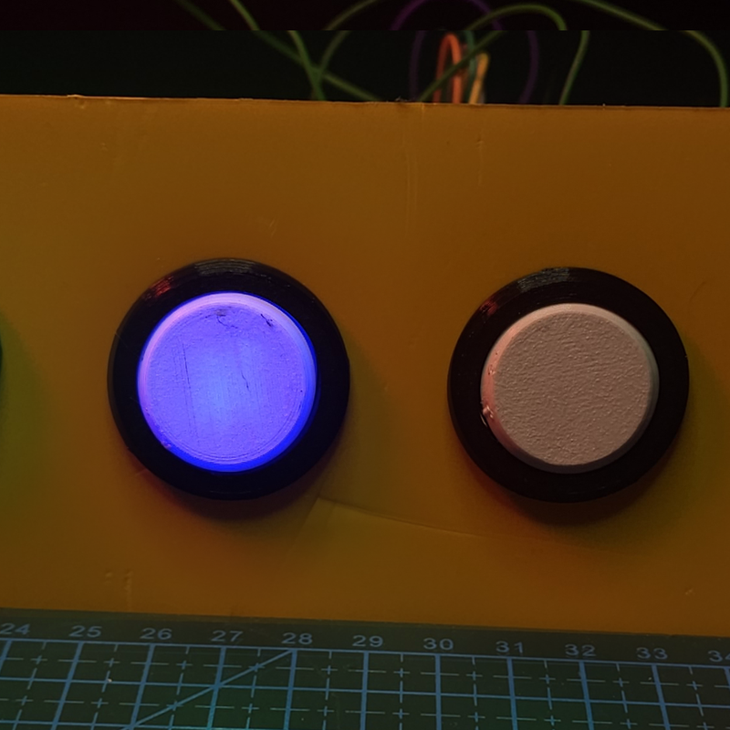 RGB Arcade Button by Srj. | Download free STL model | Printables.com