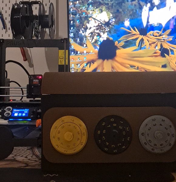 Lock Box 3 Dials 2 Digits