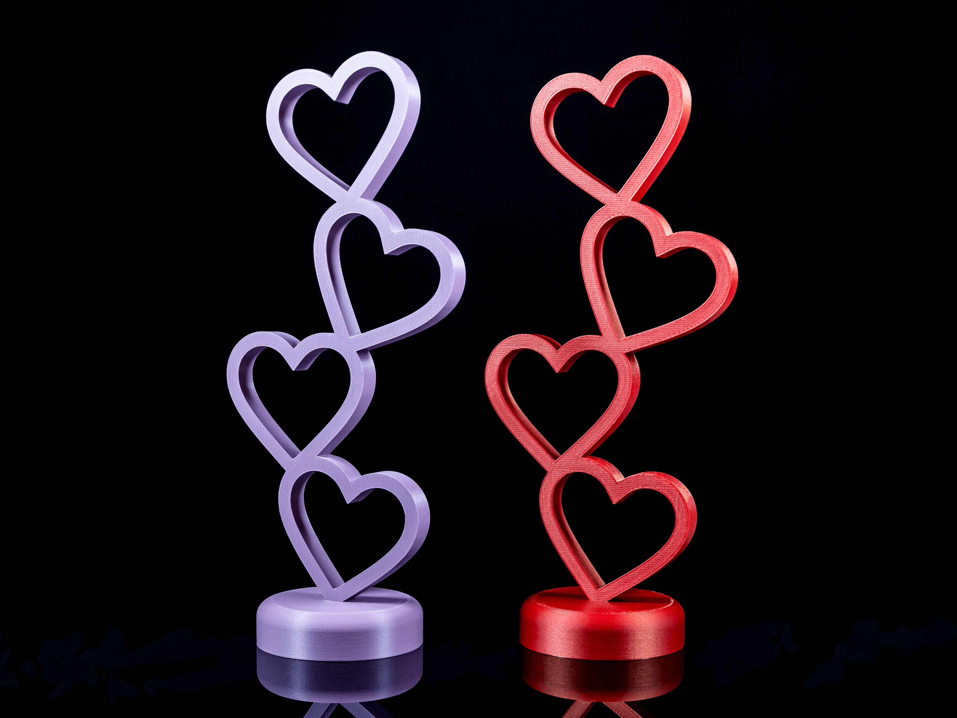 Heart Tower - Valentine's Day Decor
