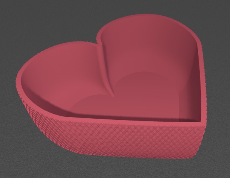 Valentine's Day Heart Bowl