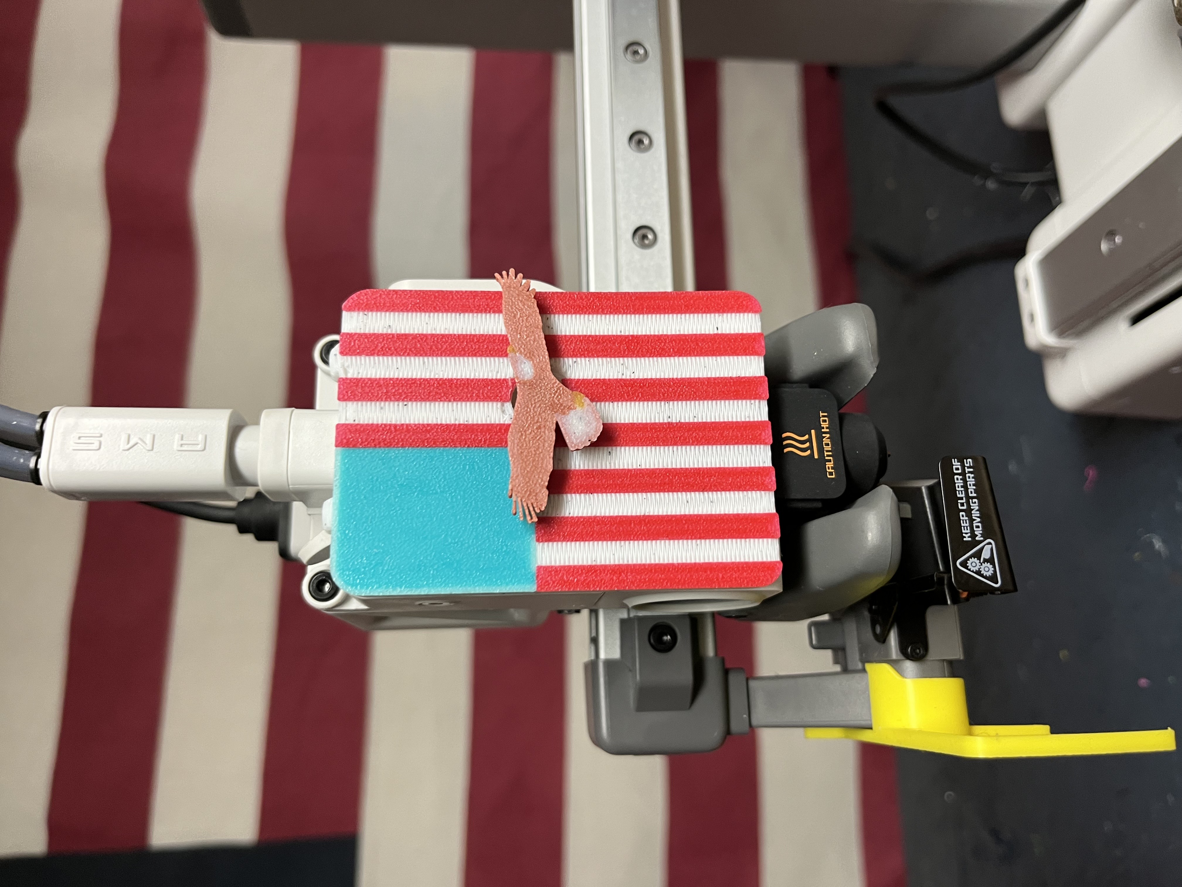 a1 series hotend cover - american
