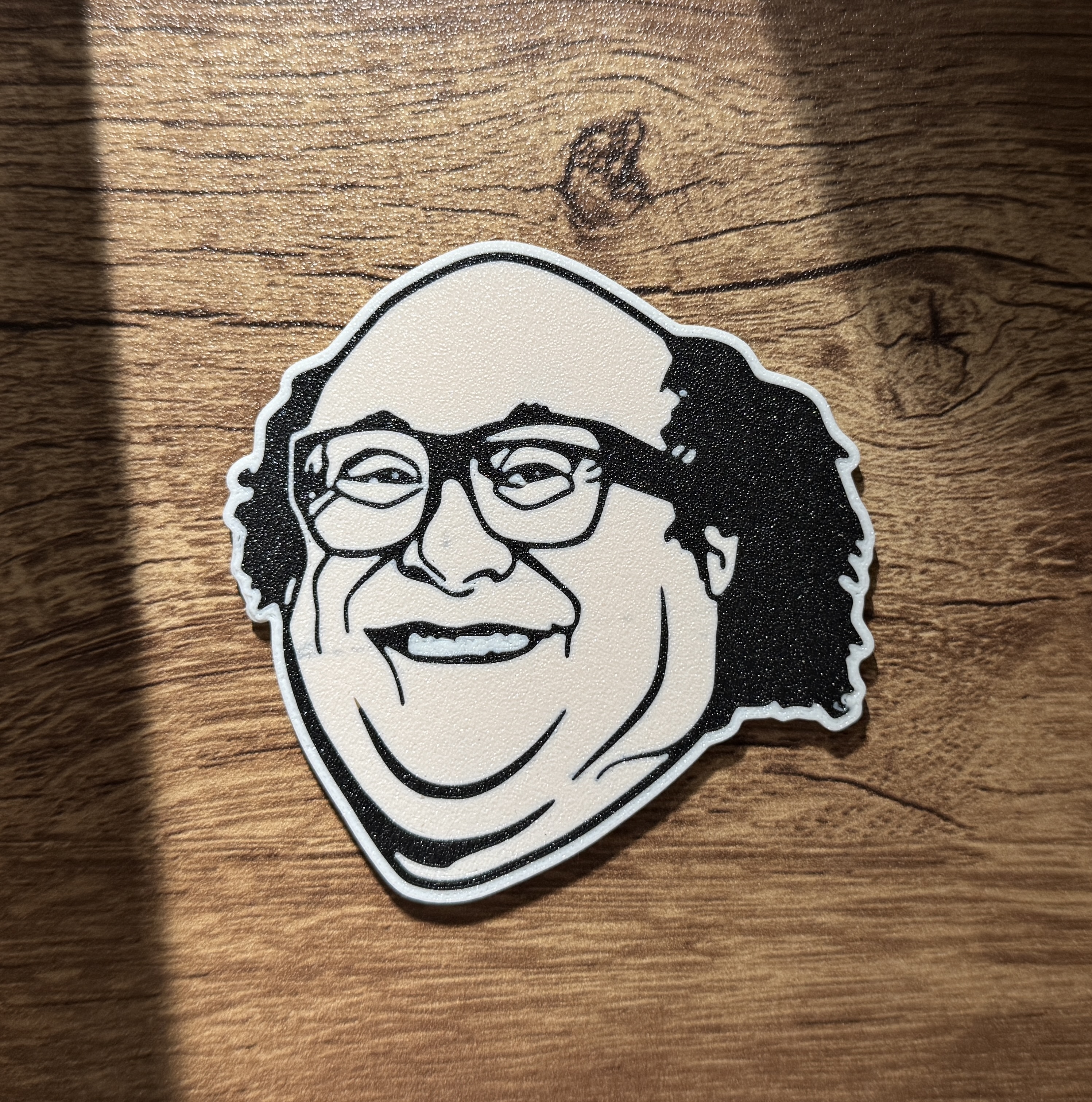 Danny DeVito Magnet (multi-color)(8x3mm magnets)