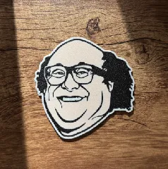 Danny DeVito Magnet (multi-color)(8x3mm magnets)
