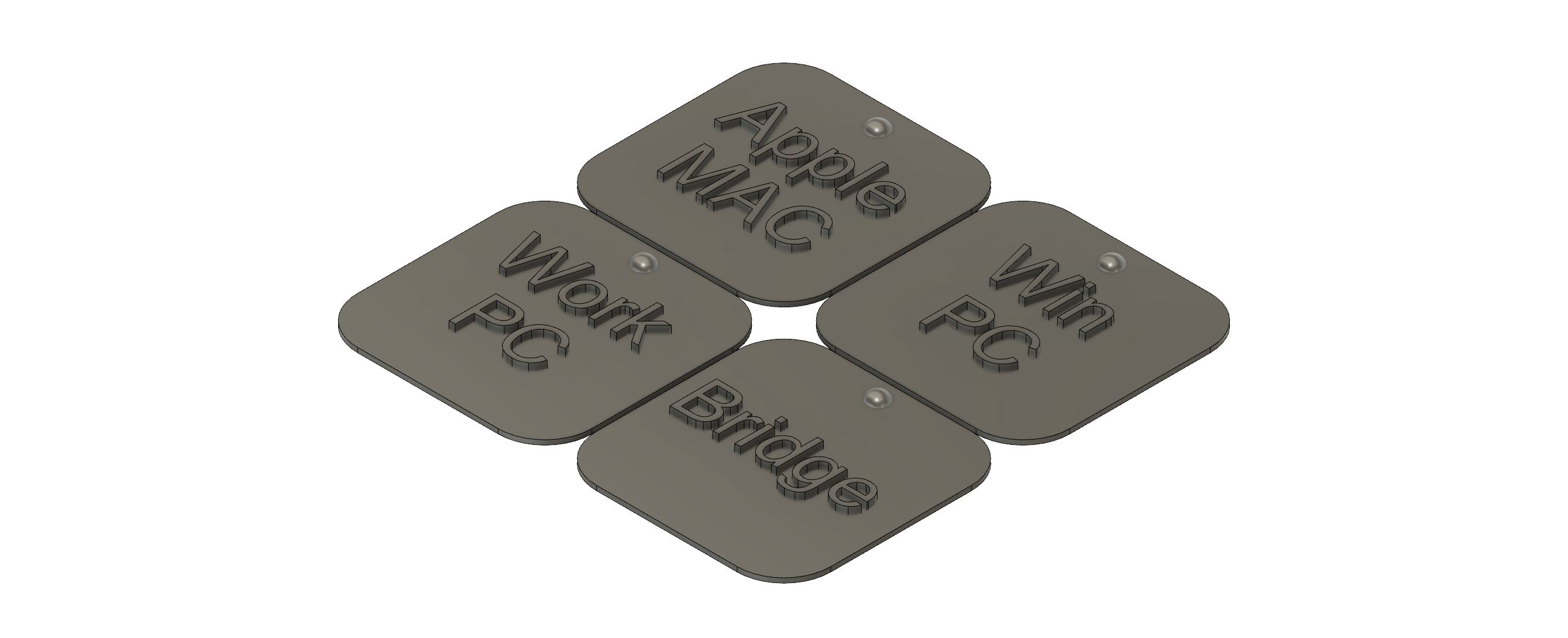 KVM switch label