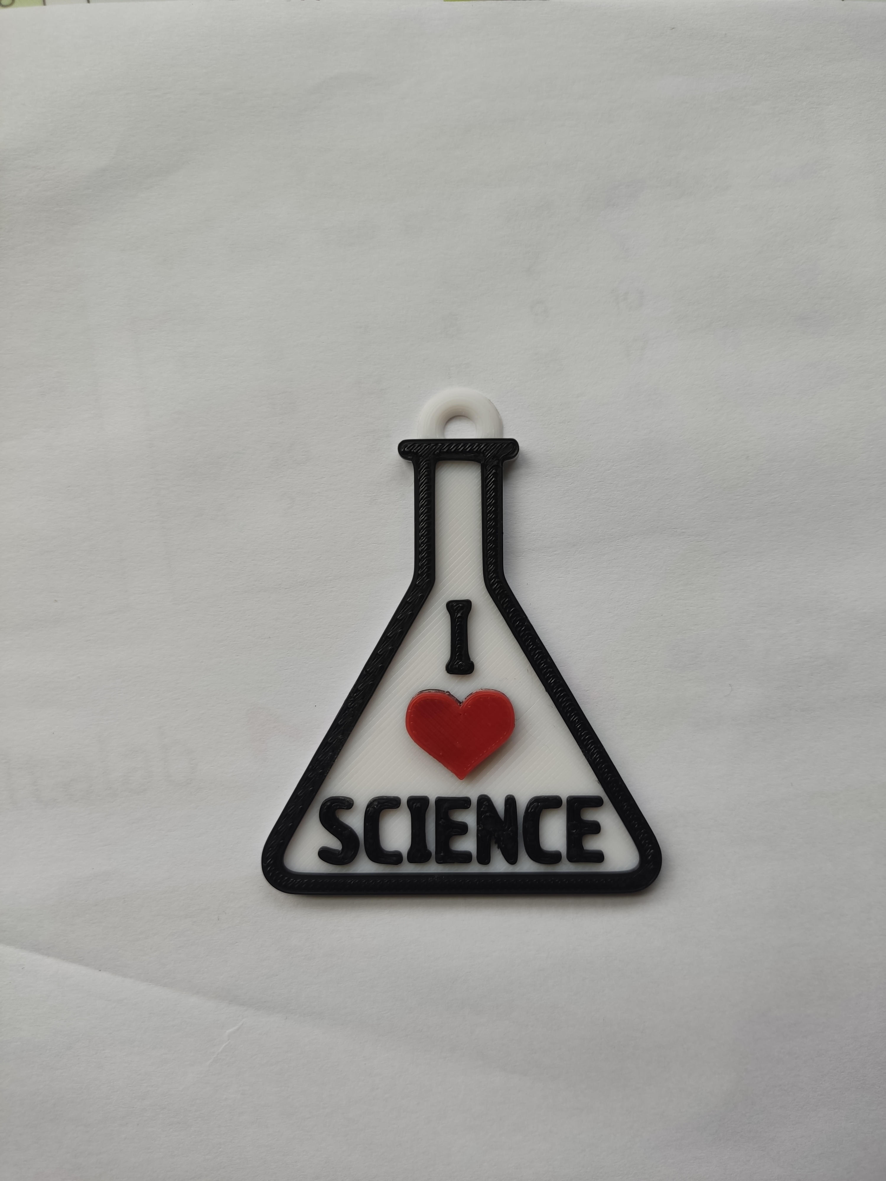 I love science keychain