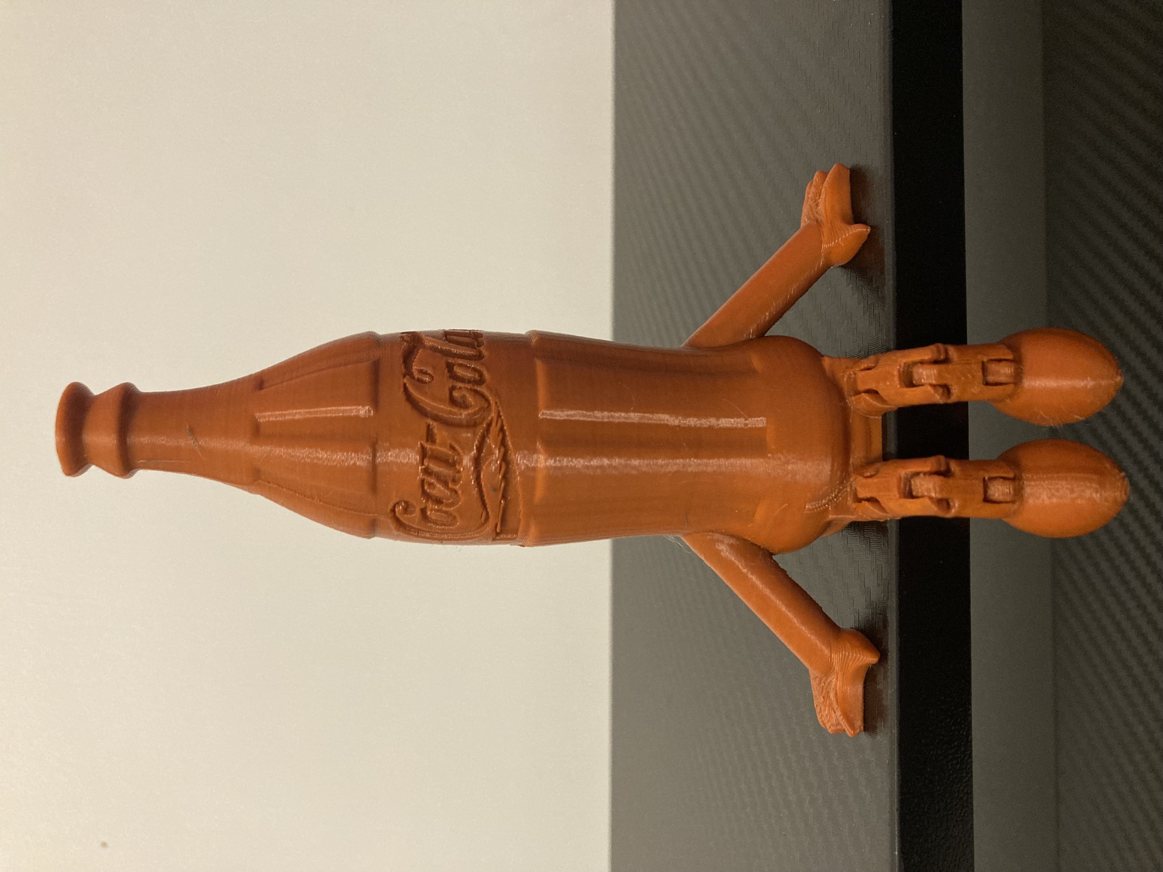 Articulated Coke bottle with Hands
