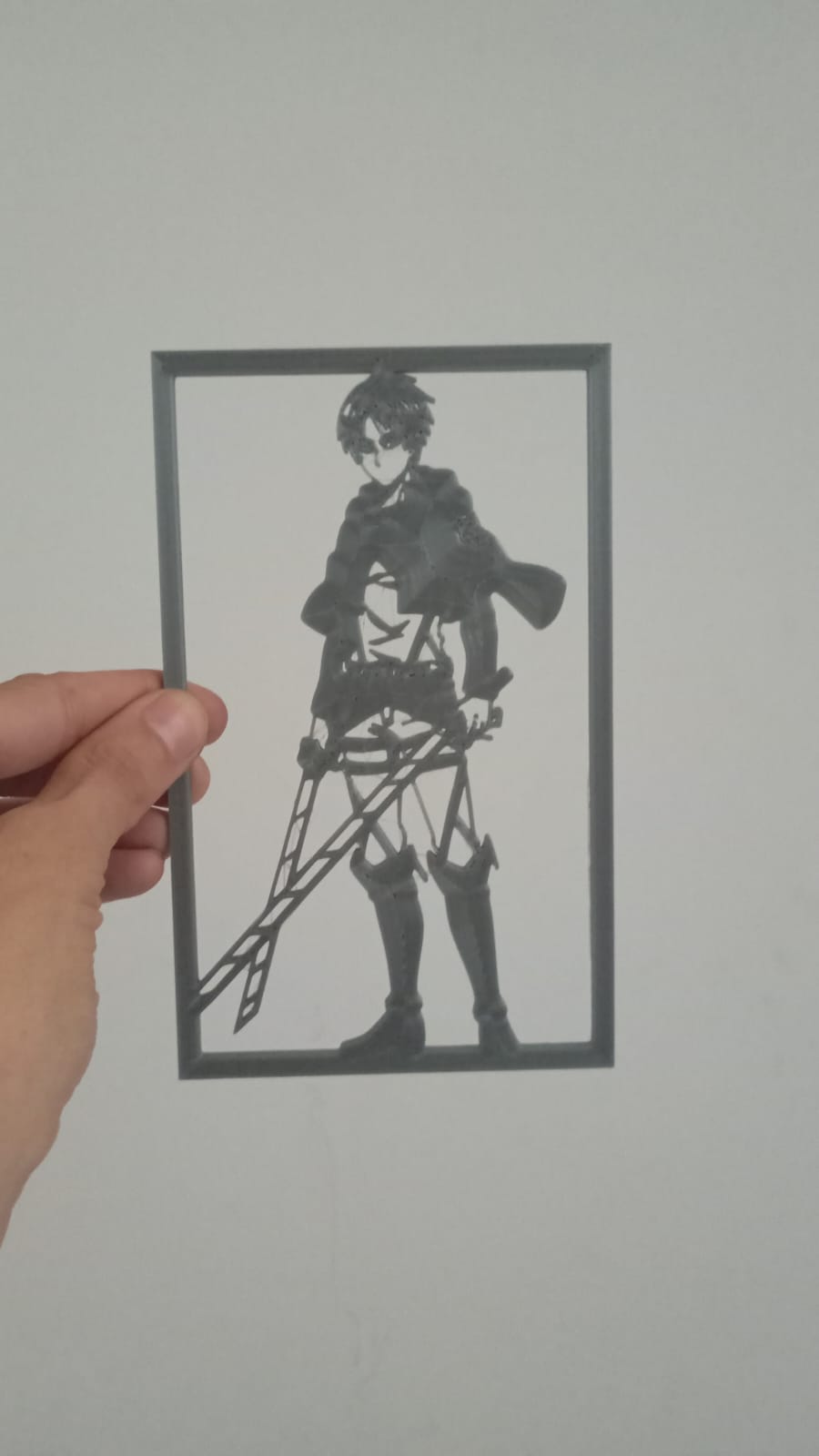 Eren Portrait Silhouette
