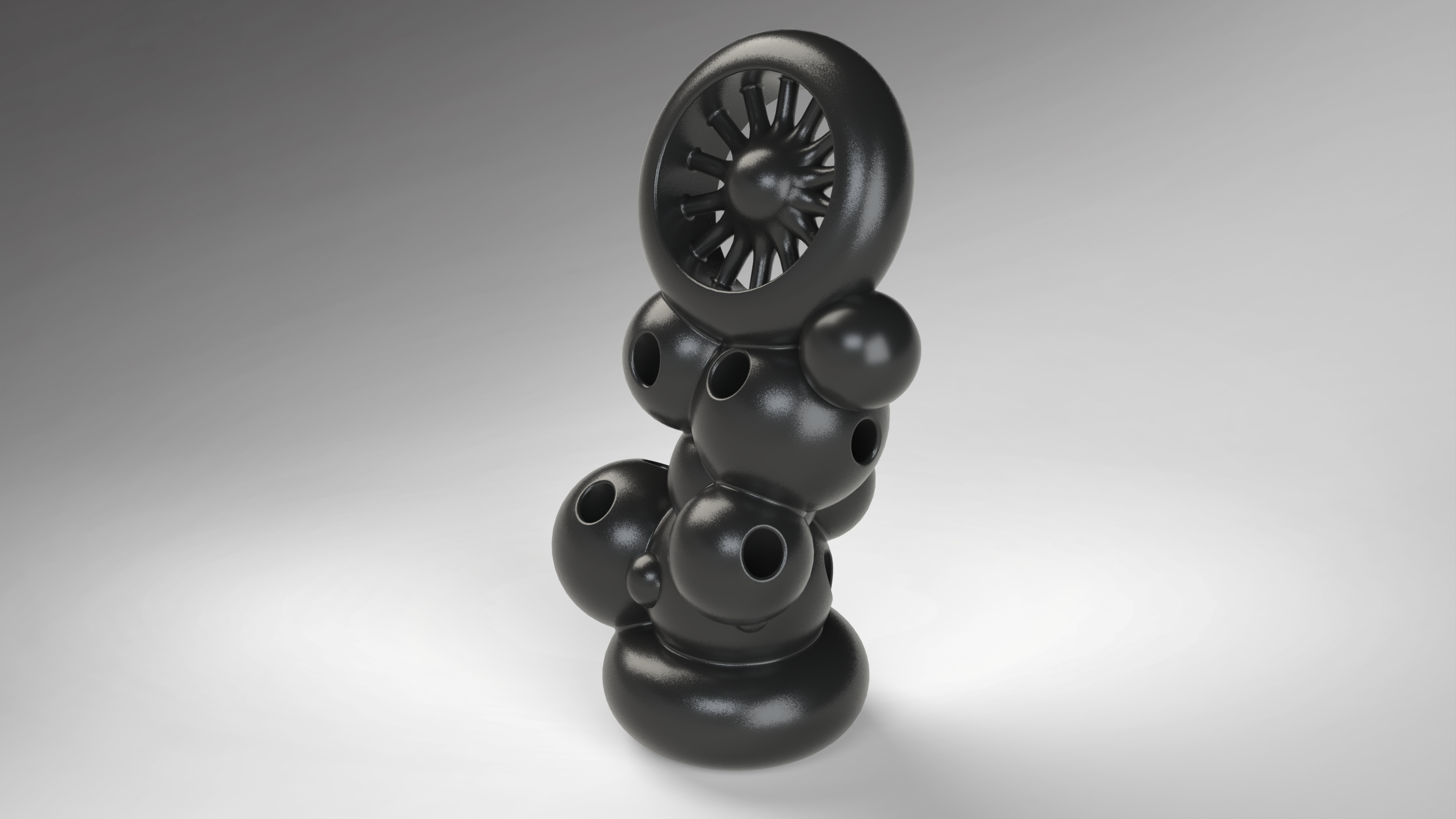 Abstract Pencil Holder