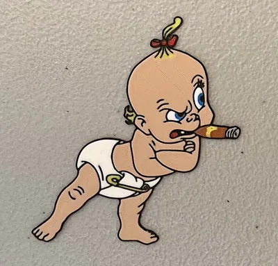 Multicolor Baby Herman Magnet