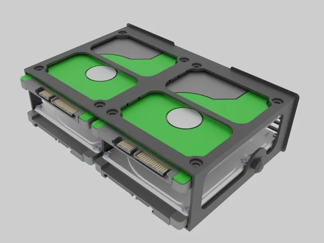 1×5.25" Optical Disk Drive Bay to 4×2.5" up to 15mm thick