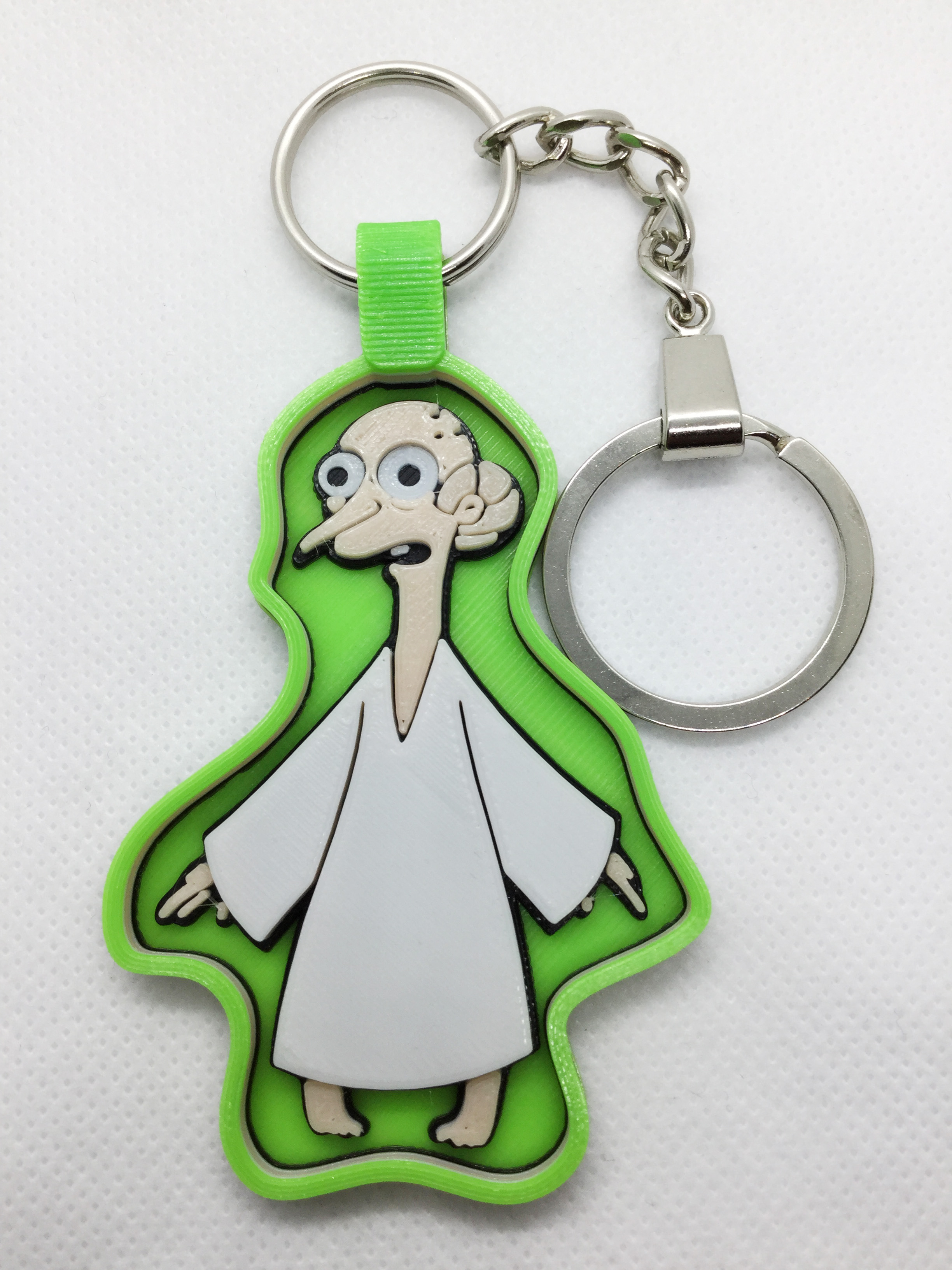 Alien Burns key chain (no MMU)