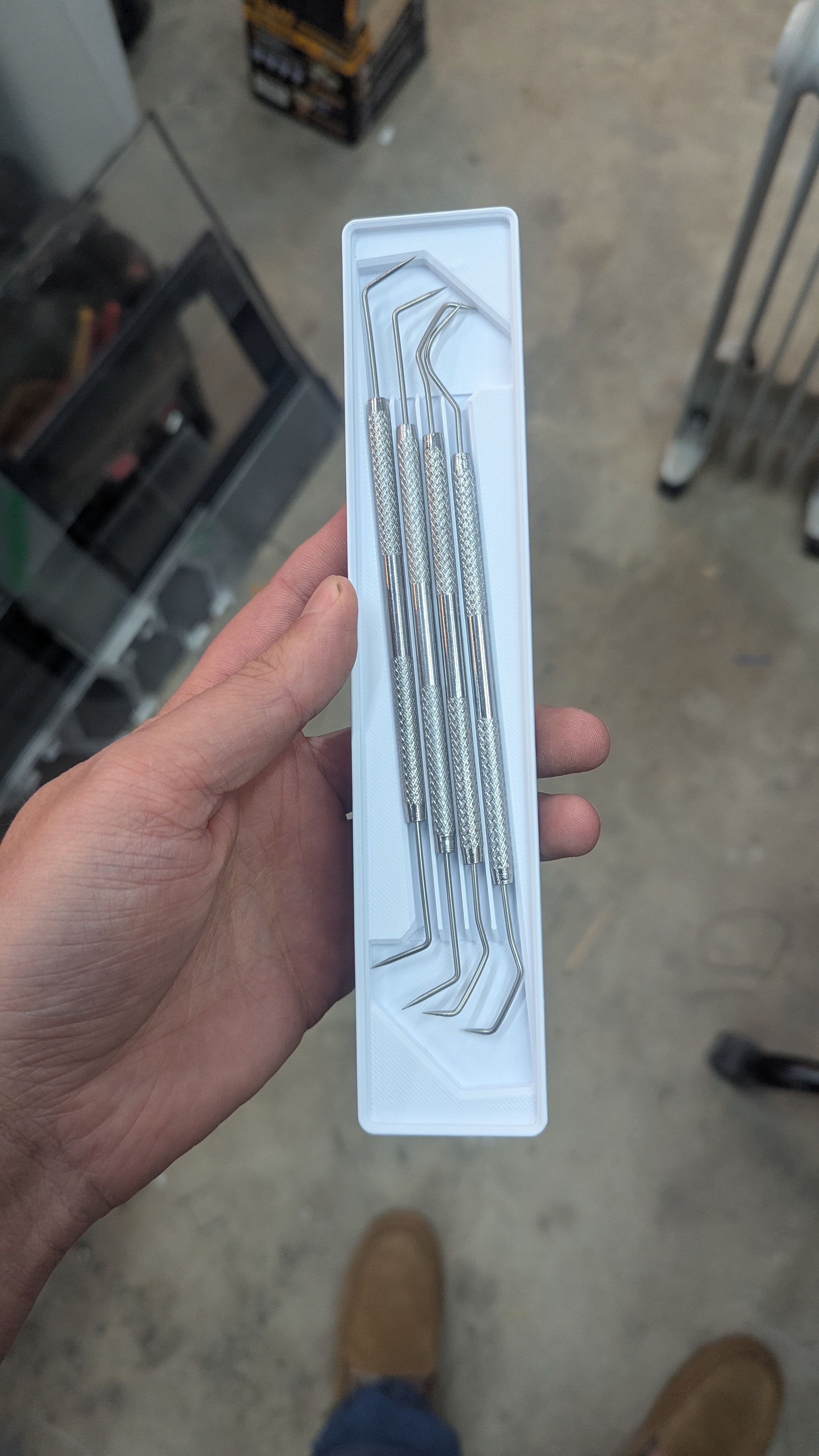 Gridfinity Hook and Pick Holder