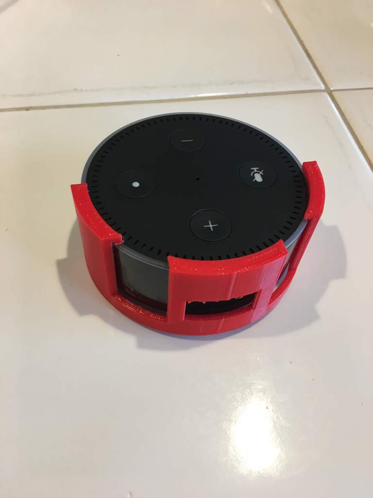 Echo Dot Wall Mount by Brendan Download free STL model
