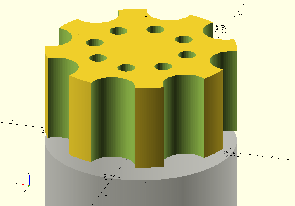 Miniatura 3 do modelo 3D Rotary Lamp Switch Knobs