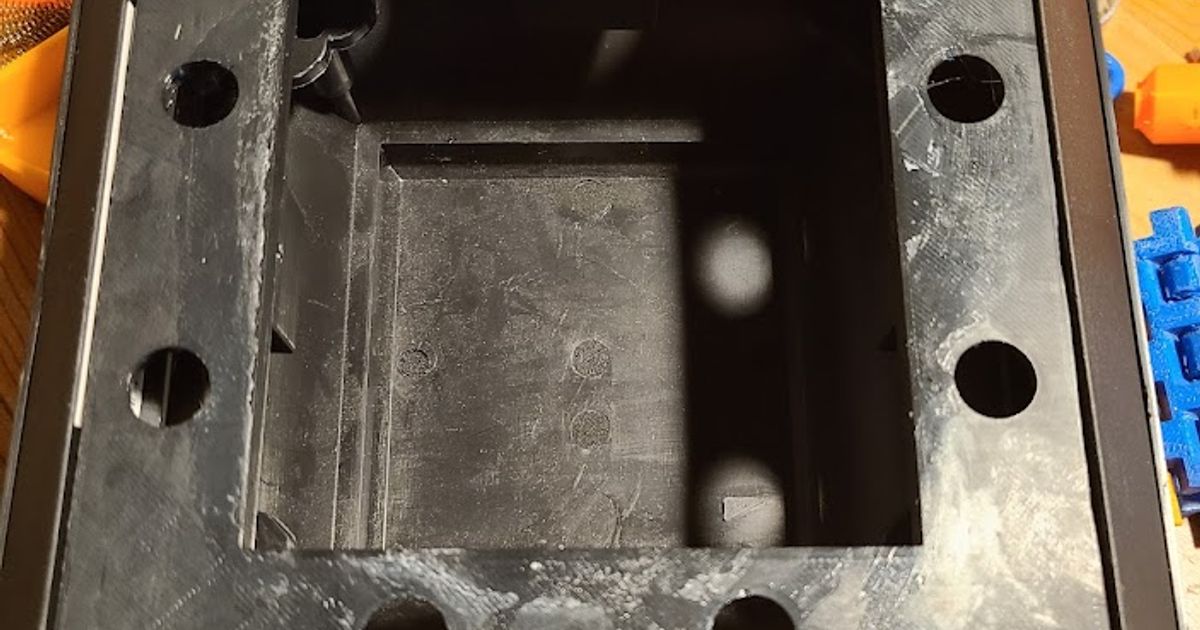 Post cap light adapter by Kyle Download free STL model