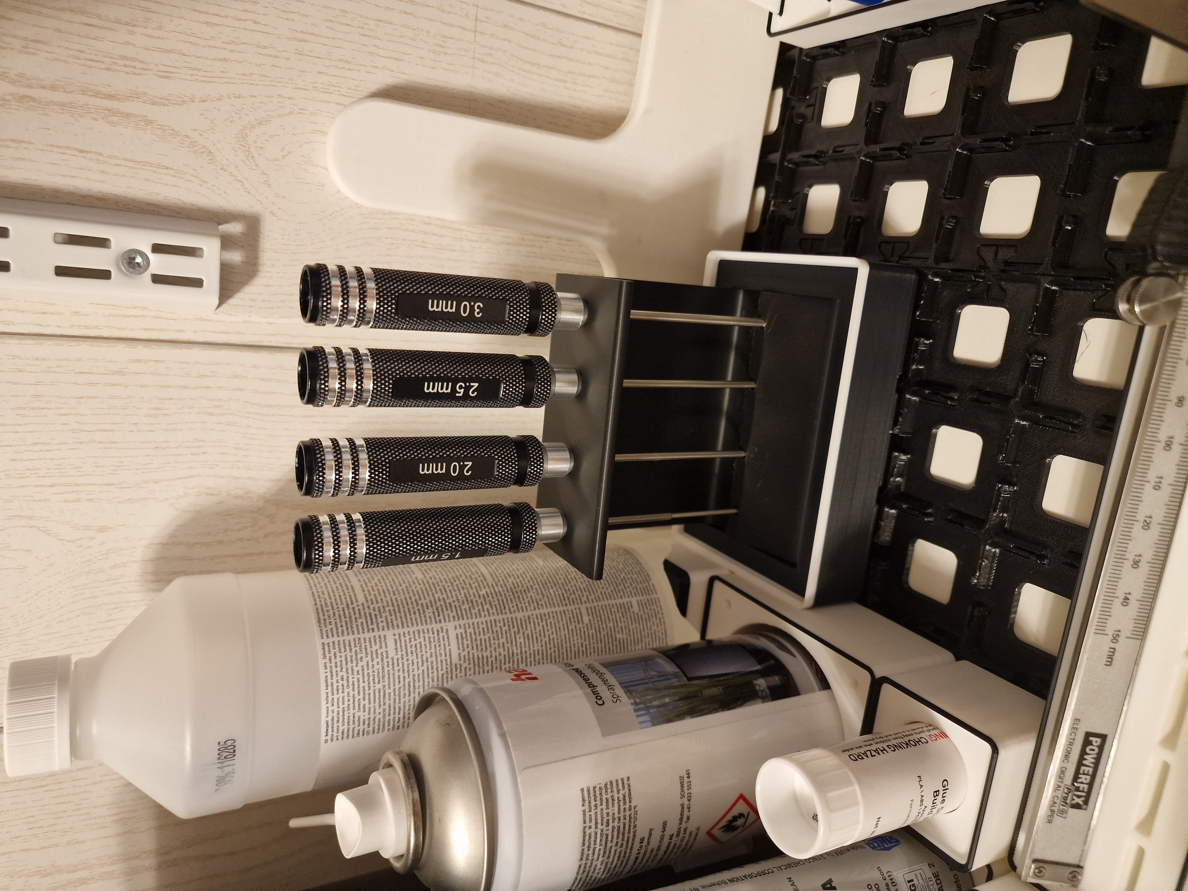 Hex Screwdriver Holder Gridfinity Base
