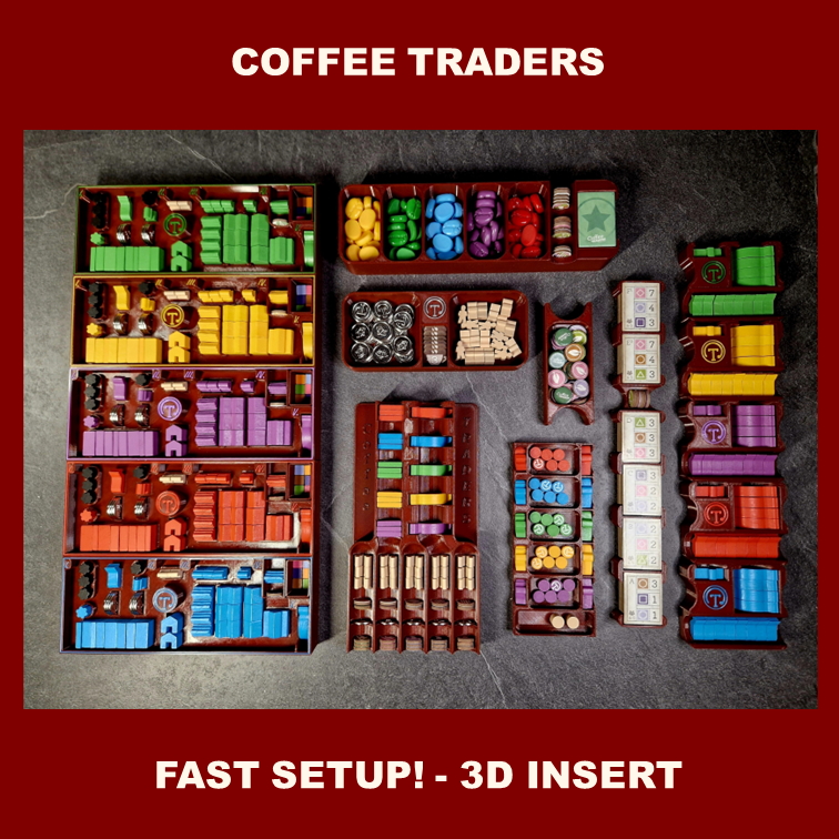 COFFEE TRADERS - INSERT, EINSATZ, INLAY, ORGANIZER