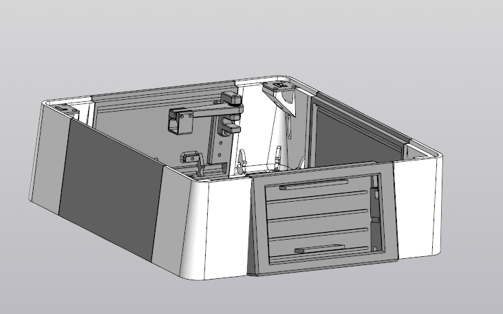 Flashforge AD5M купол под экран 7 дюймов
