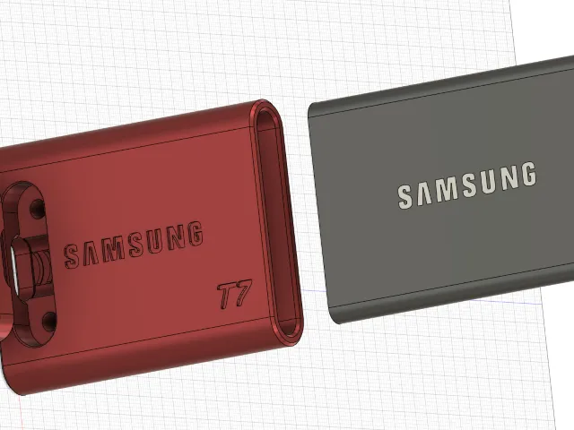 RamjetX - Samsung SSD T7 Dock Mount - Hot Swap Dock
