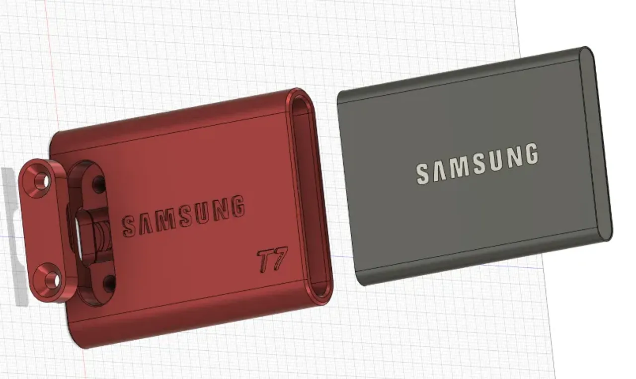 RamjetX Samsung SSD T7 Dock Mount Hot Swap Dock by RamjetX