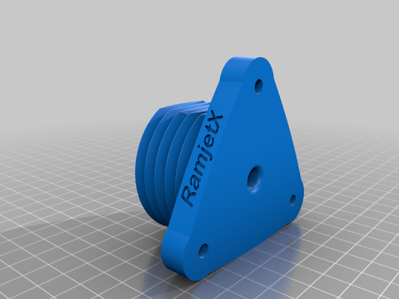 RamjetX 70mm Thrustmaster Tri 3 Hole Mount (both UP/DOWN options) — thumbnail 8