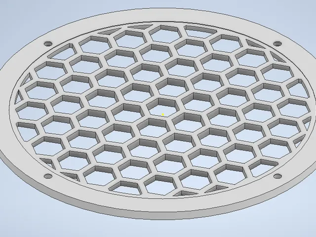 Speaker grill 6.5 honeycomb