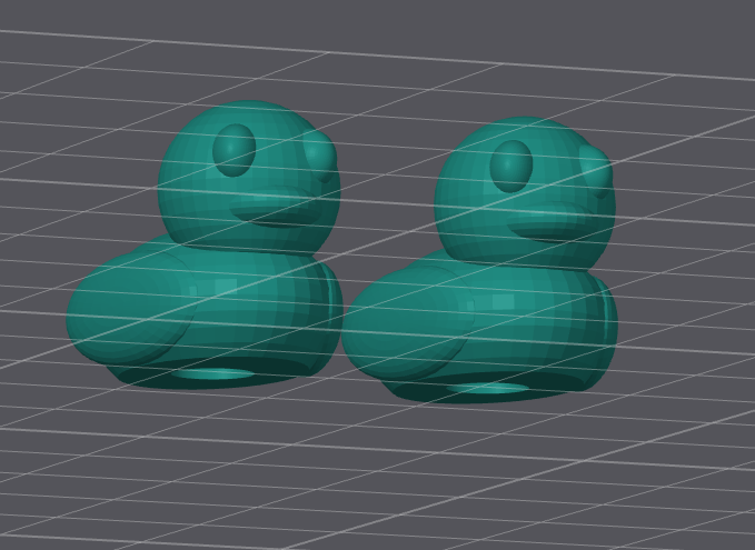 Mini Duck with magnet