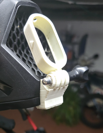 FOX Rampage helmet chin mount