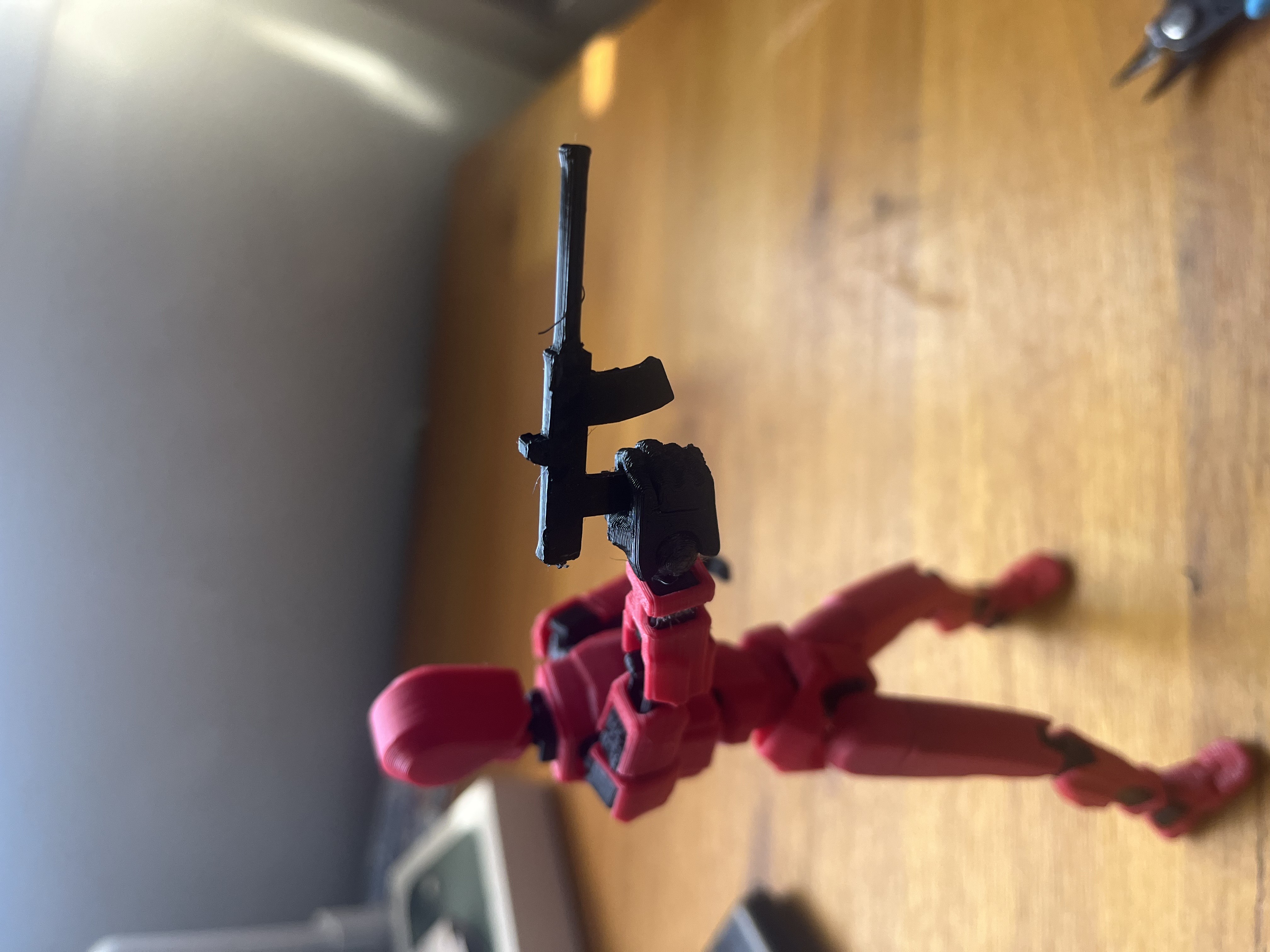 Dummy 13 Silent SMG Flat on one side