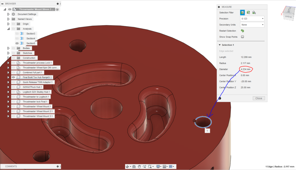 RamjetX Thrustmaster 50mm Hub Adaptor *Updated 04/06/2020* — thumbnail 2