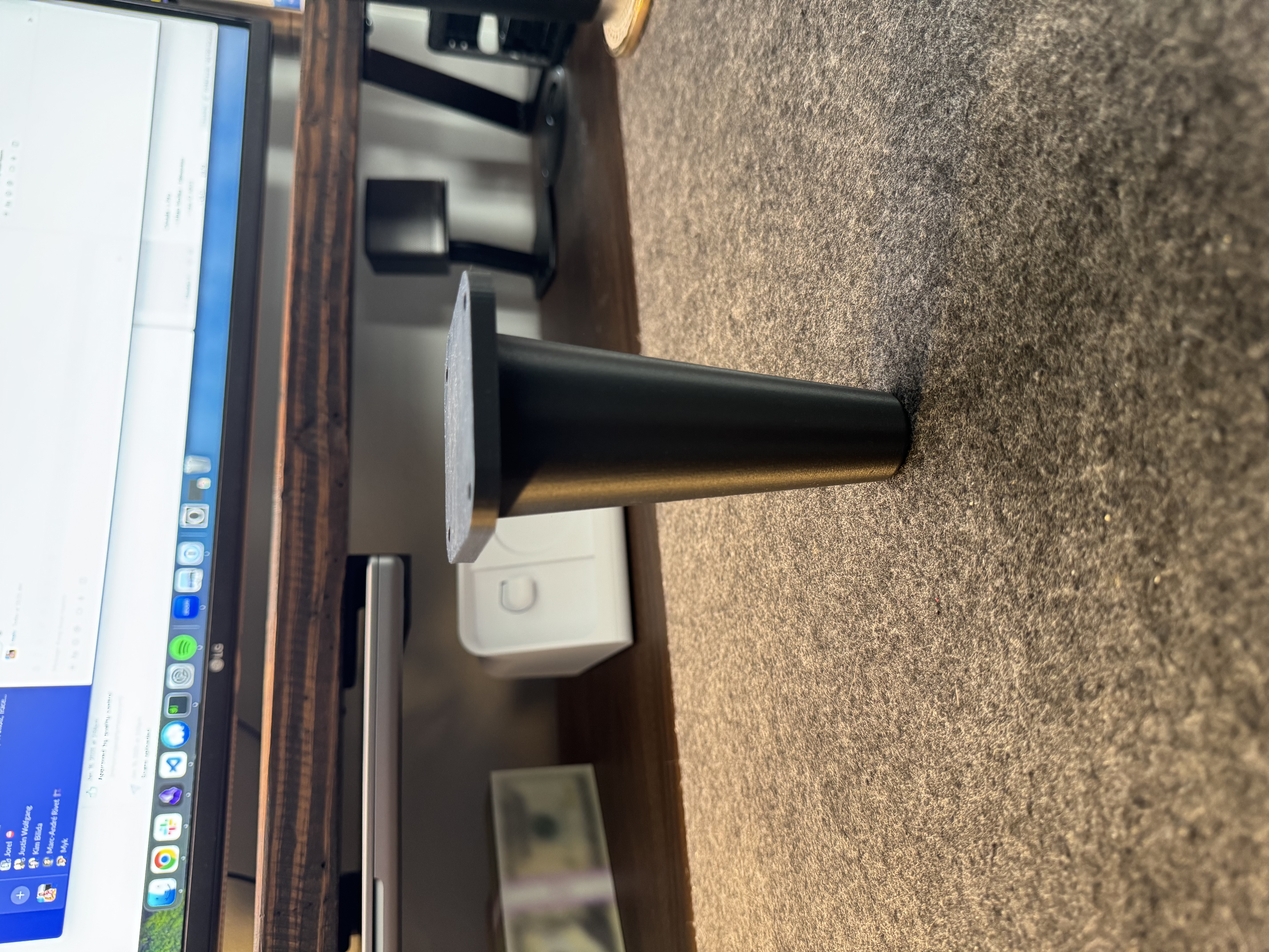 5" Desk Shelf Legs