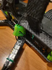 ELRS T antenna folding standoff mount