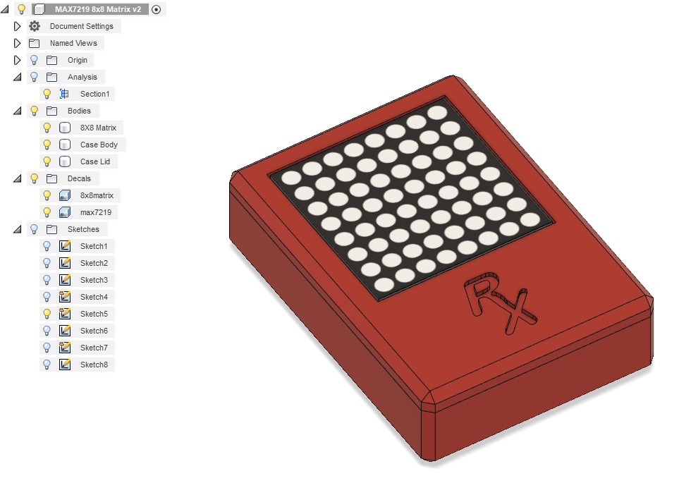 RamjetX 8x8 Matrix for SimHub