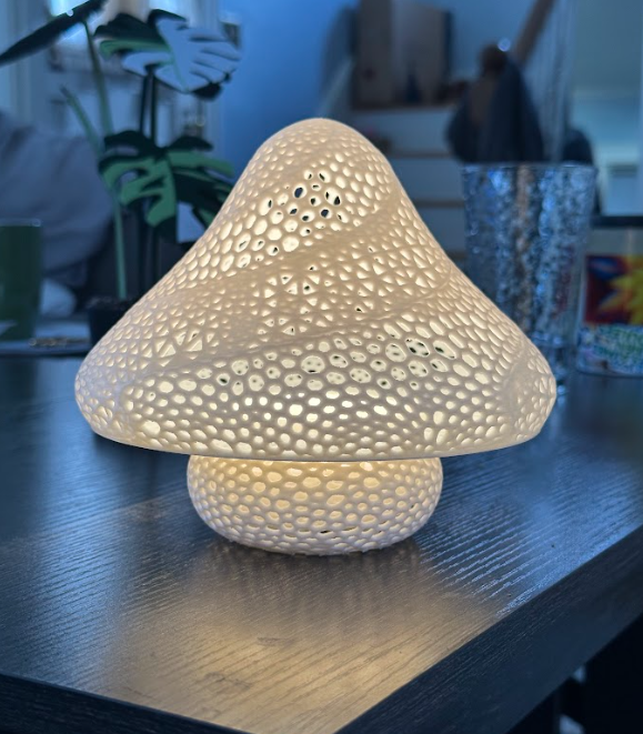 Remote Control LED Mushroom Lamp