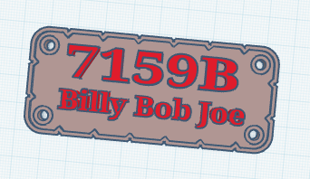 Vex IQ license plate