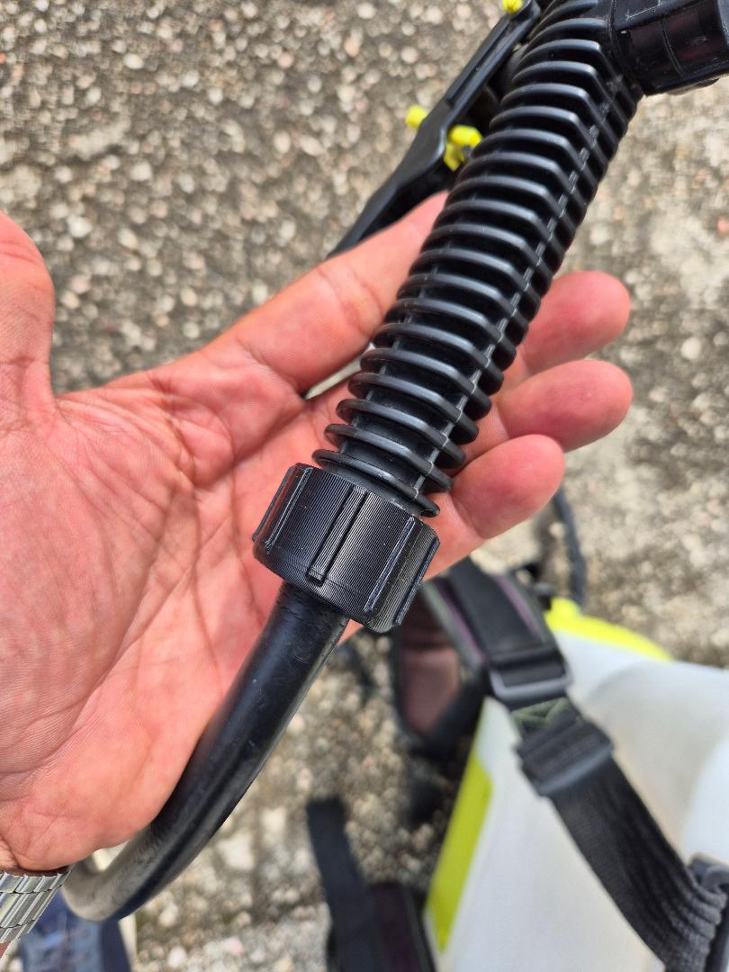 Wand hose nut for Ryobi 40V sprayer