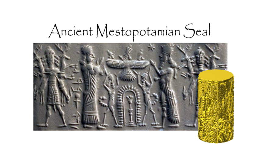 Ancient Mesopotamian Seal V2