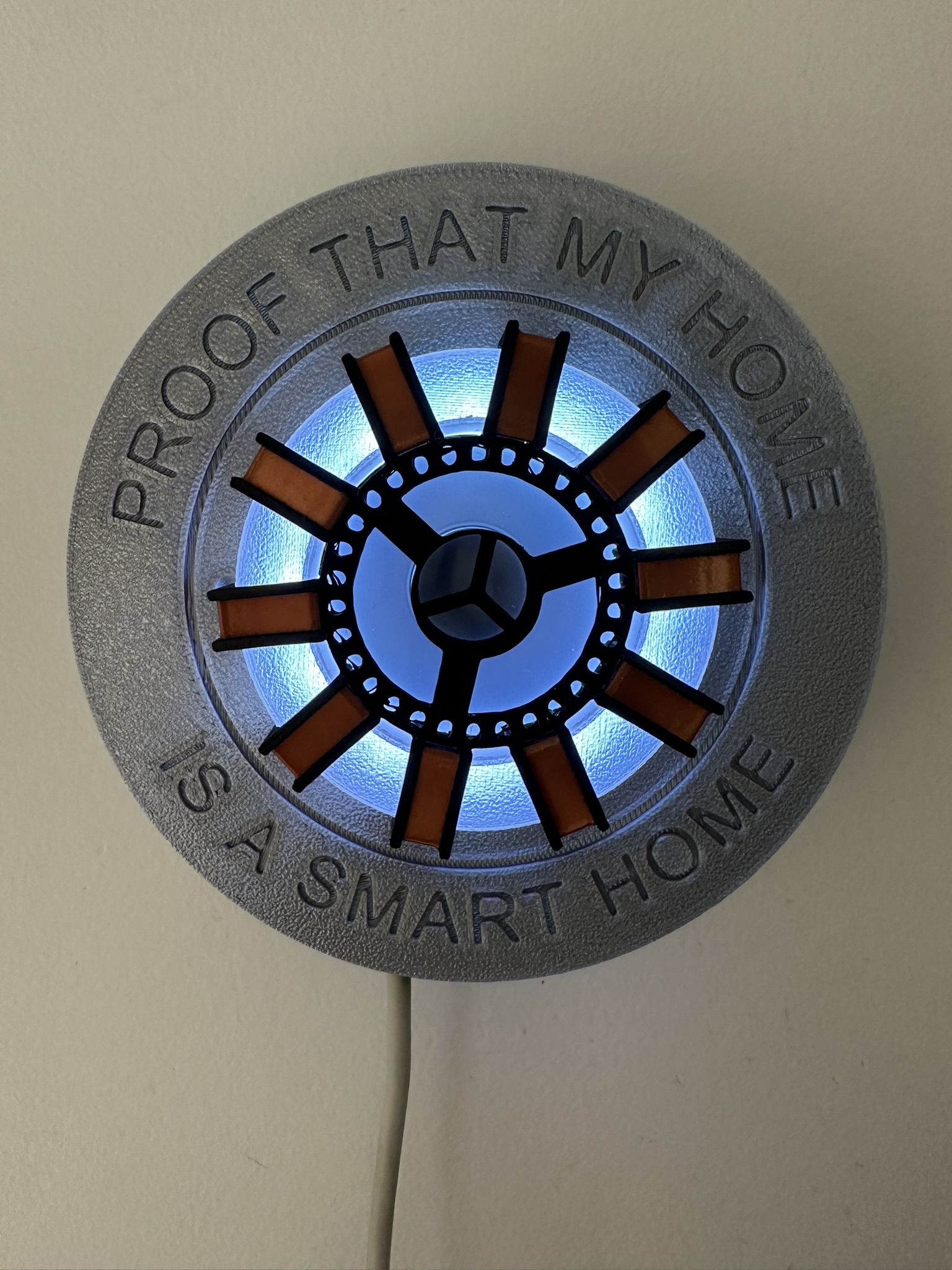 Home Assistant Voice PE - Arc Reactor Mod