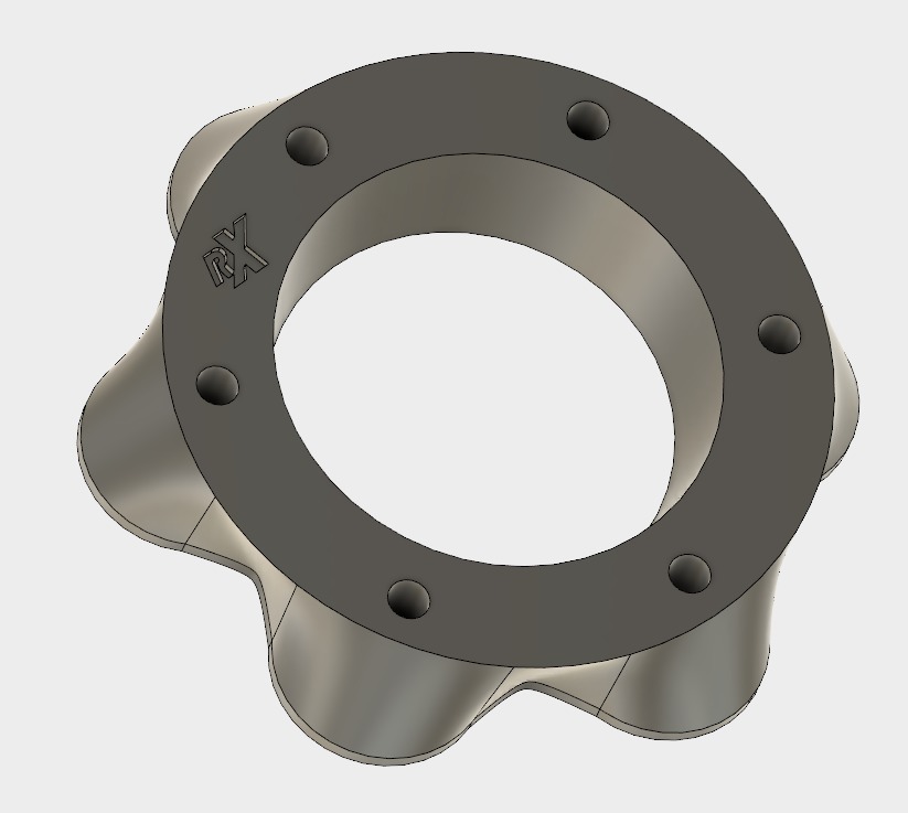 RamjetX Logitech G25/G27/G29 70mm Hub Adaptor Kit (Updated June 2019