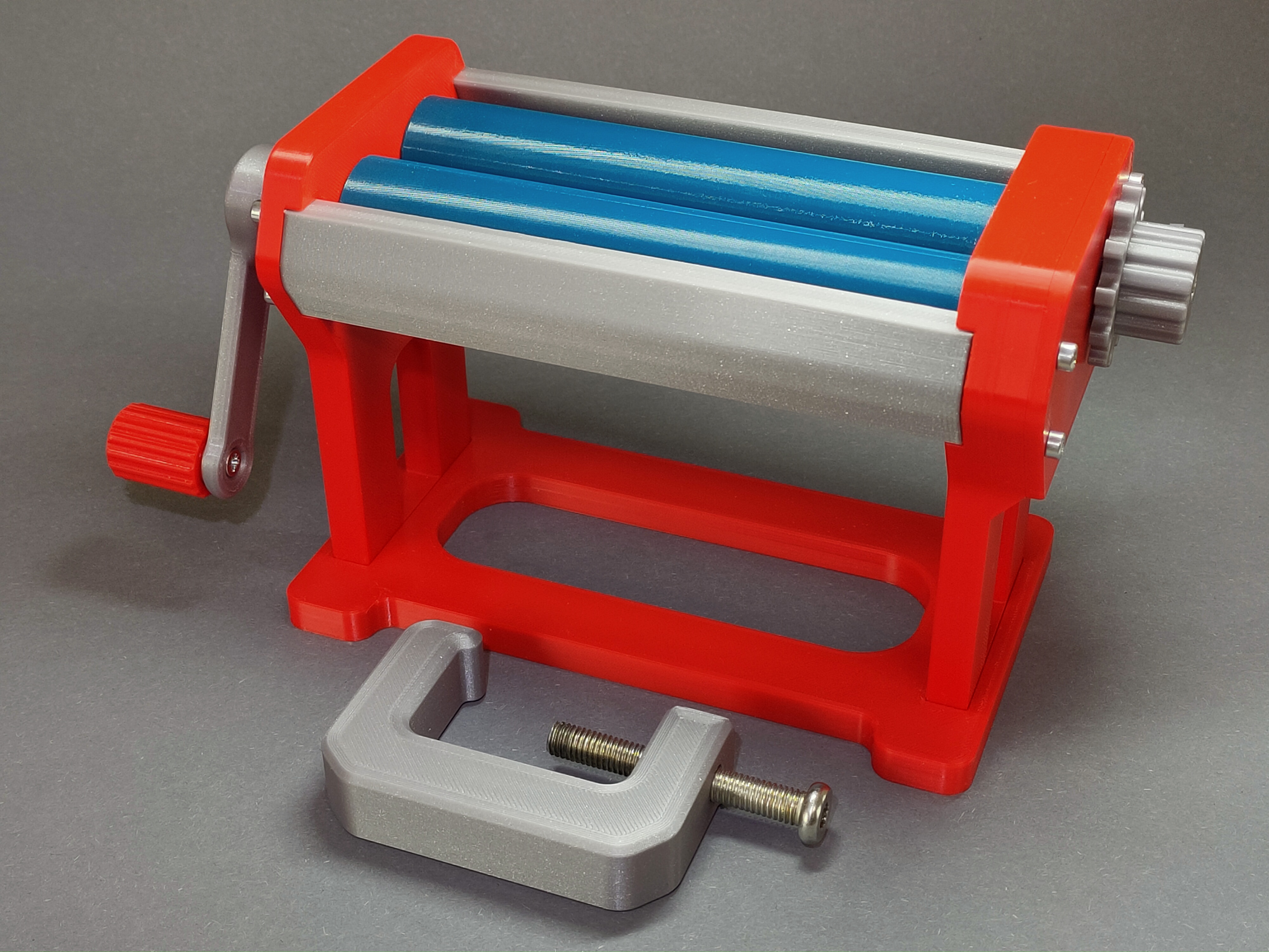 Miniatura 5 do modelo 3D Clay press machine