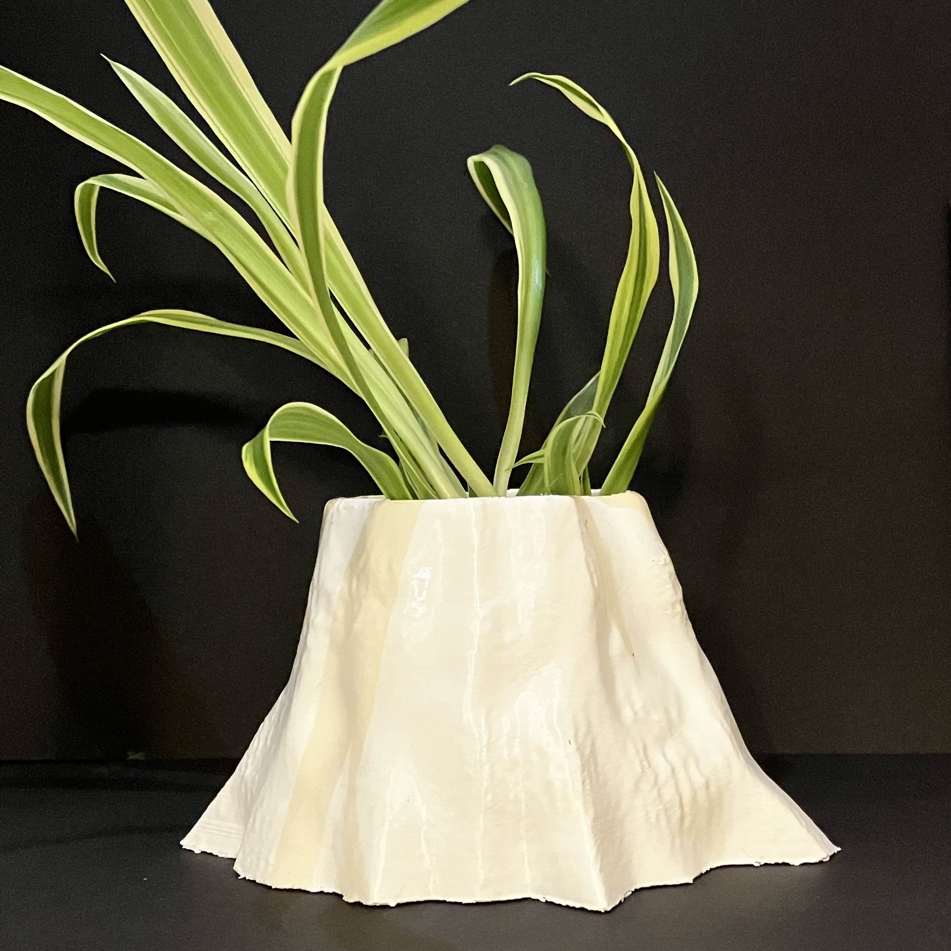 Modern Tree stump Vase / Plant pot