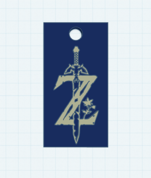 Zelda Keychain
