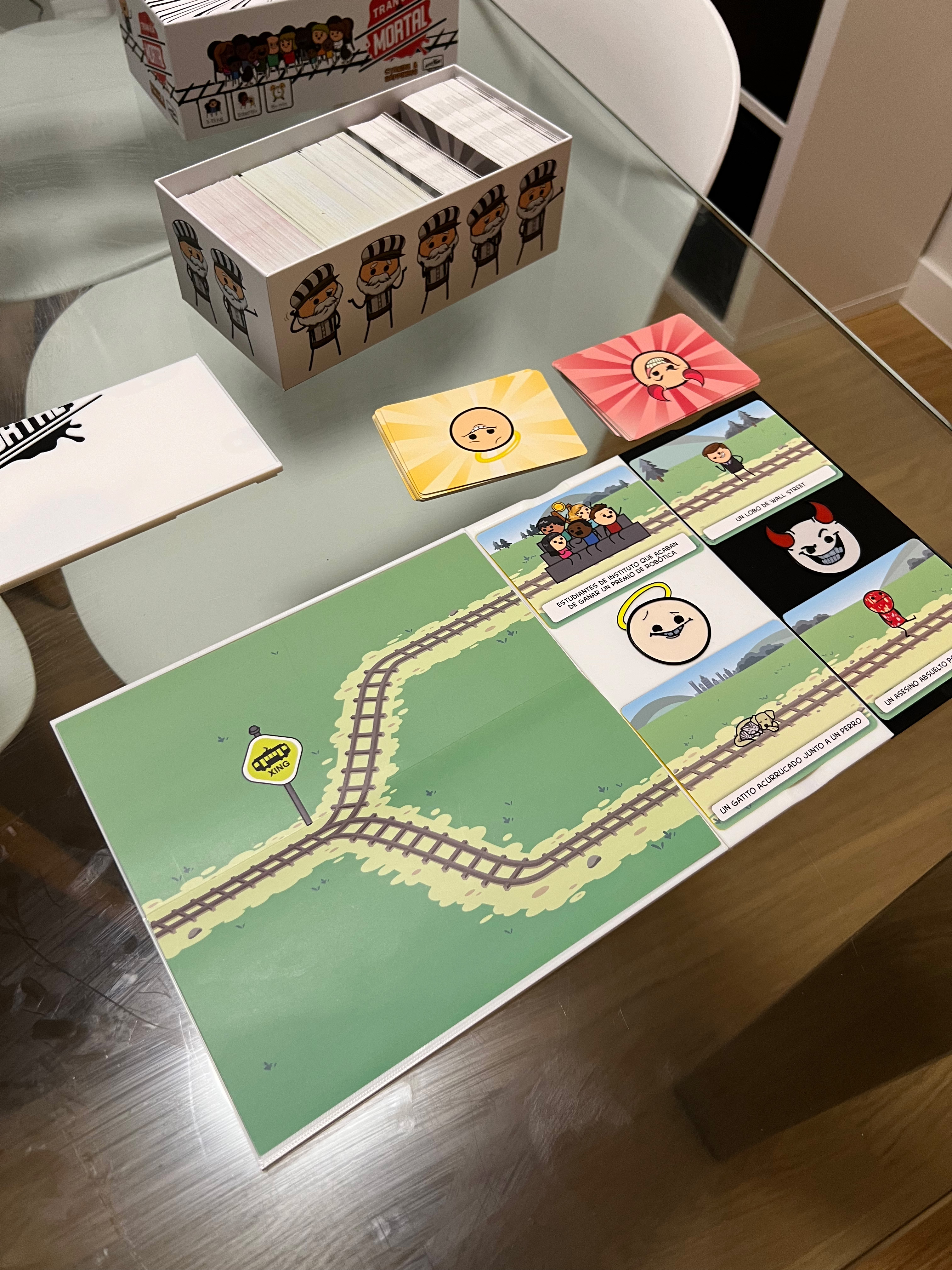 Deadly Tramway - Board game