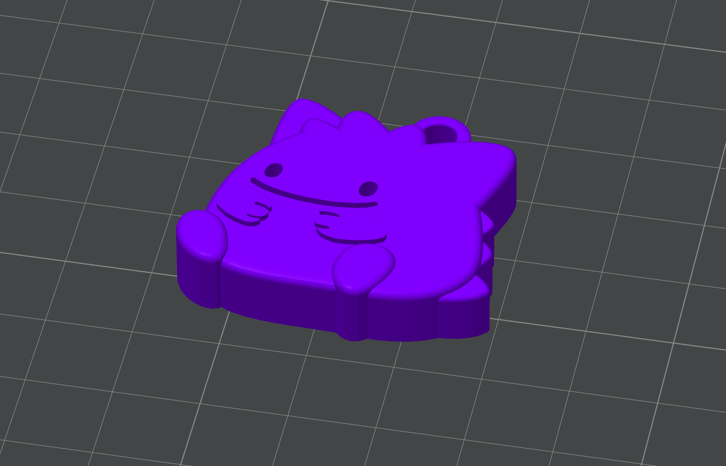Ditto Gengar cutie keychain v2