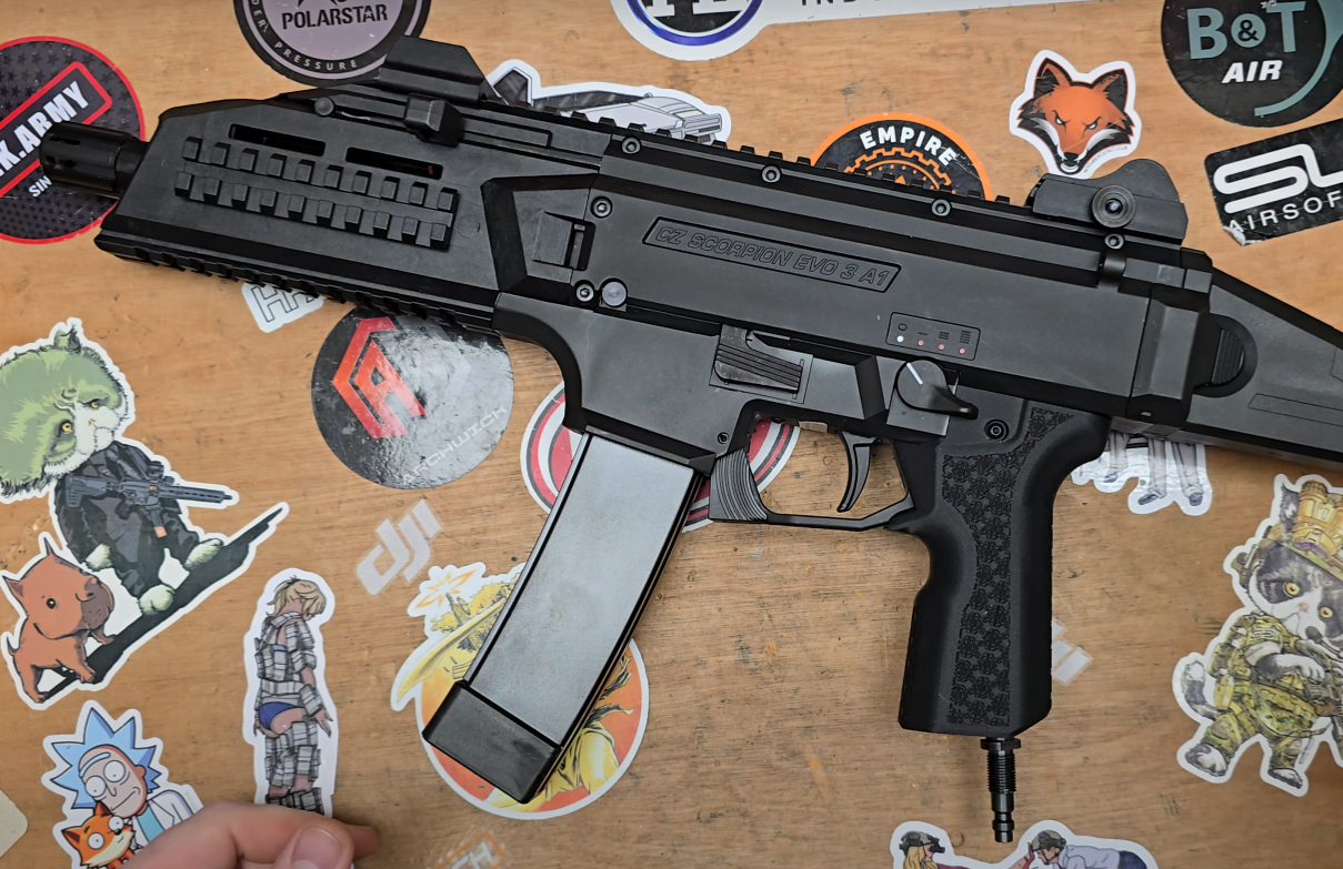 Airsoft ASG Scorpion Evo Grip Fu HPA Grip