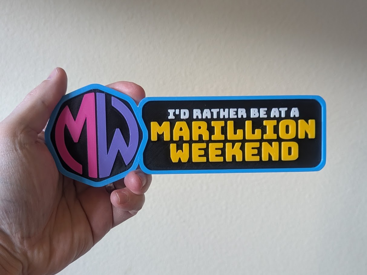I'd Rather Be At A Marillion Weekend