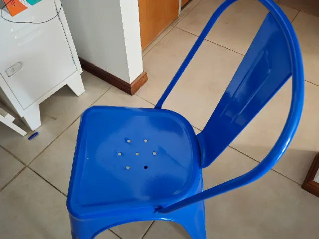 Tolix chair bump