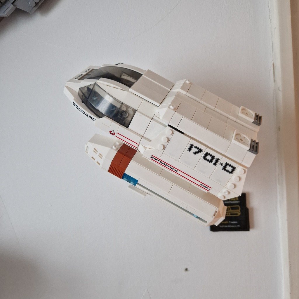Bluebrixx Star Trek Shuttle Typ 6 Wall Mount