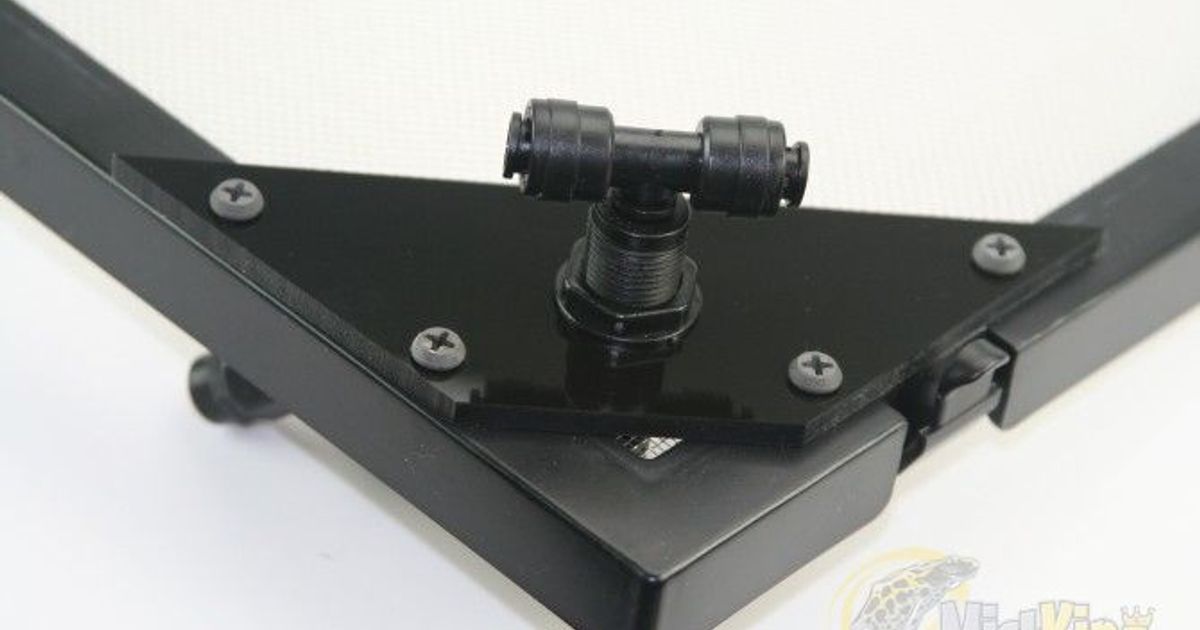 MistKing ZooMed bracket by spuder Download free STL model