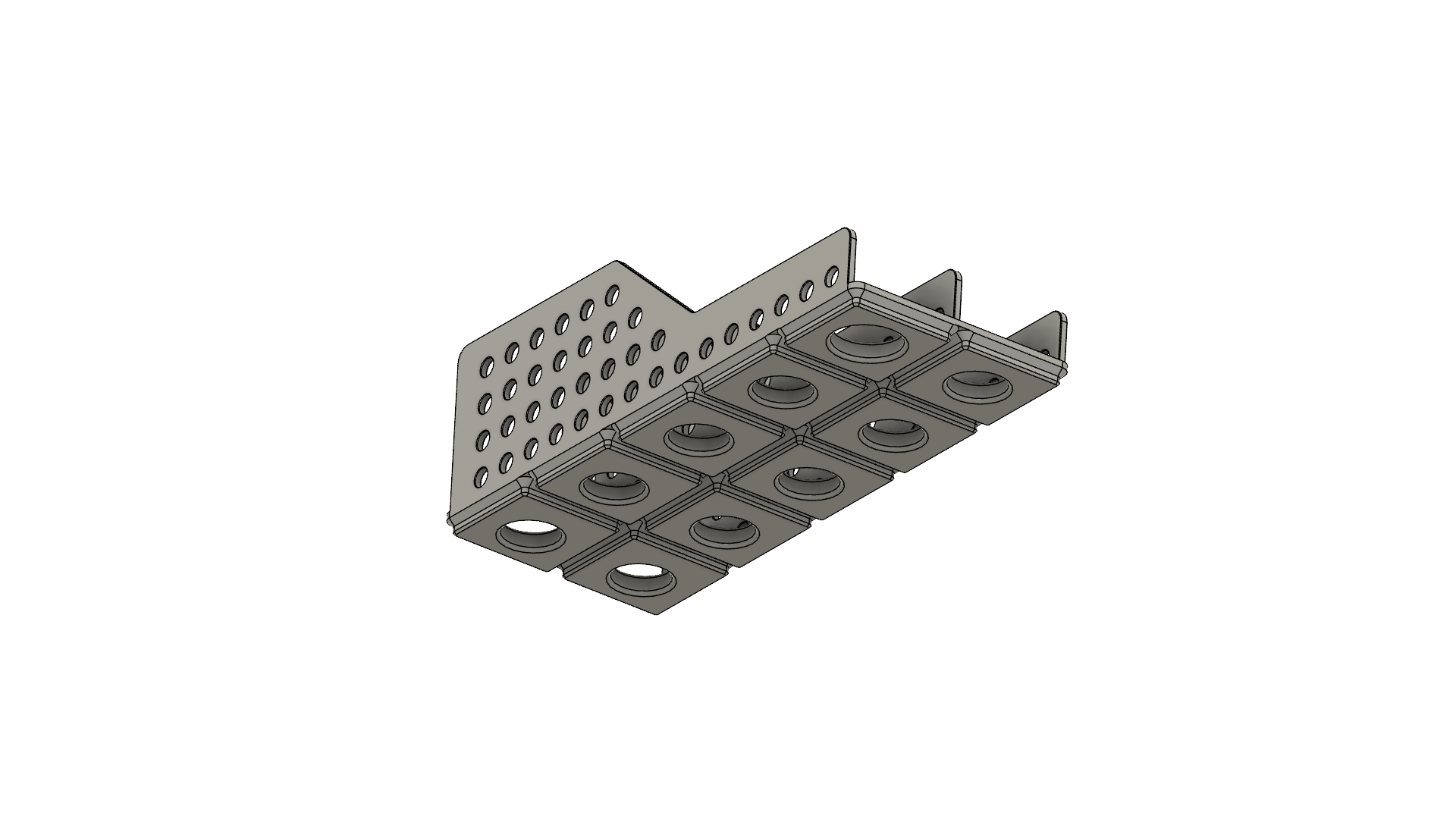 Miniatura 3 do modelo 3D Gridfinity Pliers Rack Modified